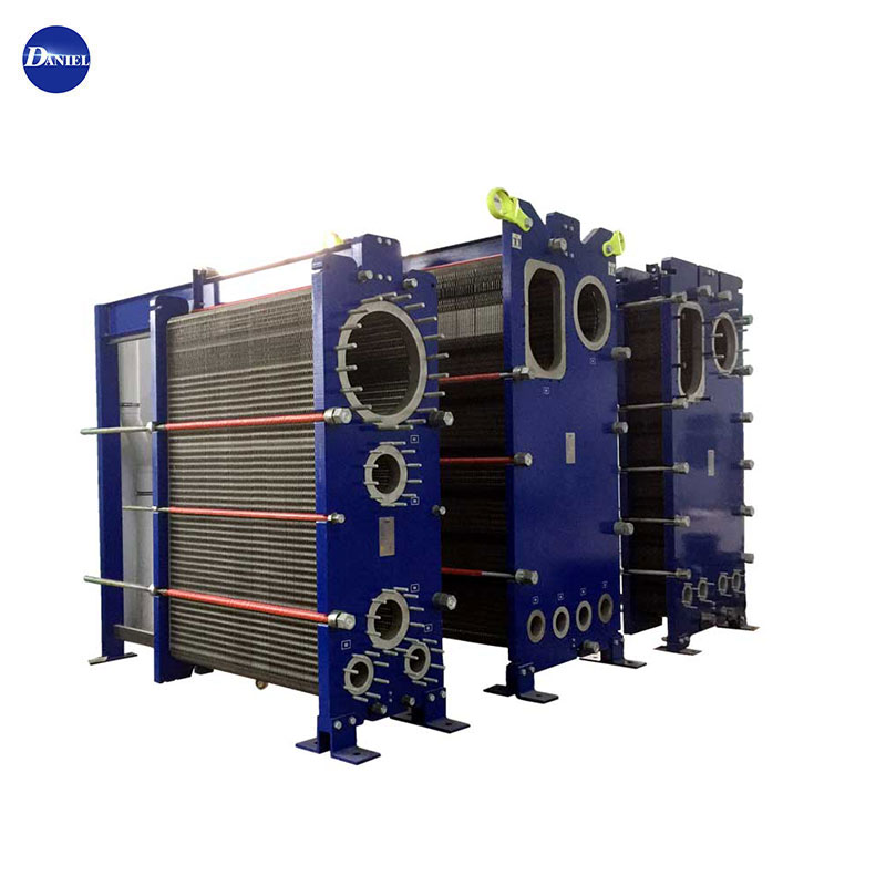 Evaporator Tipe Pelat Hemat Energi Efisien Perpindahan Panas Mvr Ti Untuk Penukar Panas Piring