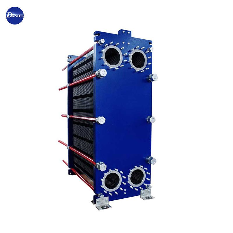 Plateheat Exchanger Desain Pengering Kondensor Berpendingin Penukar Untuk Keamanan 100%