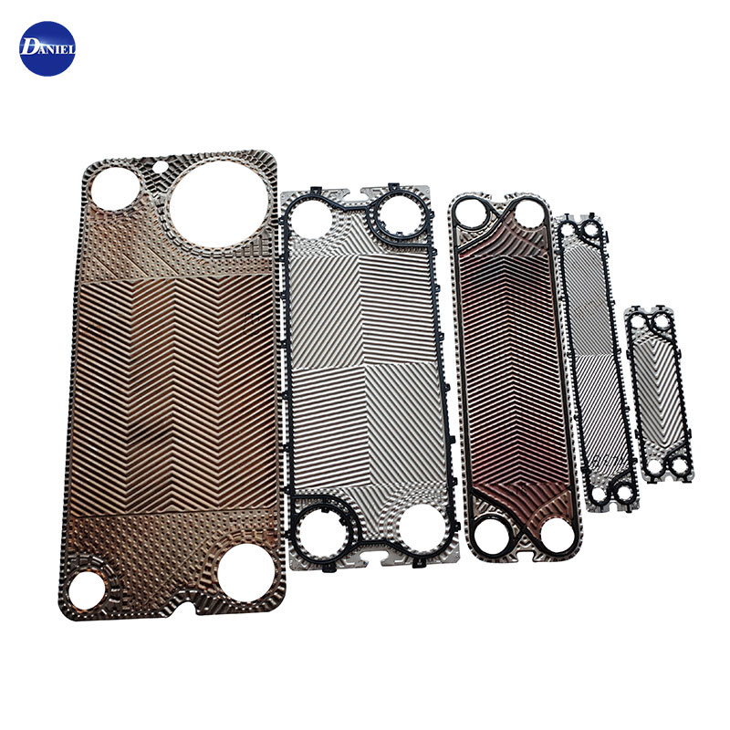 Penukar Panas Kondensor Air Laut Scrap Plateheat Exchange